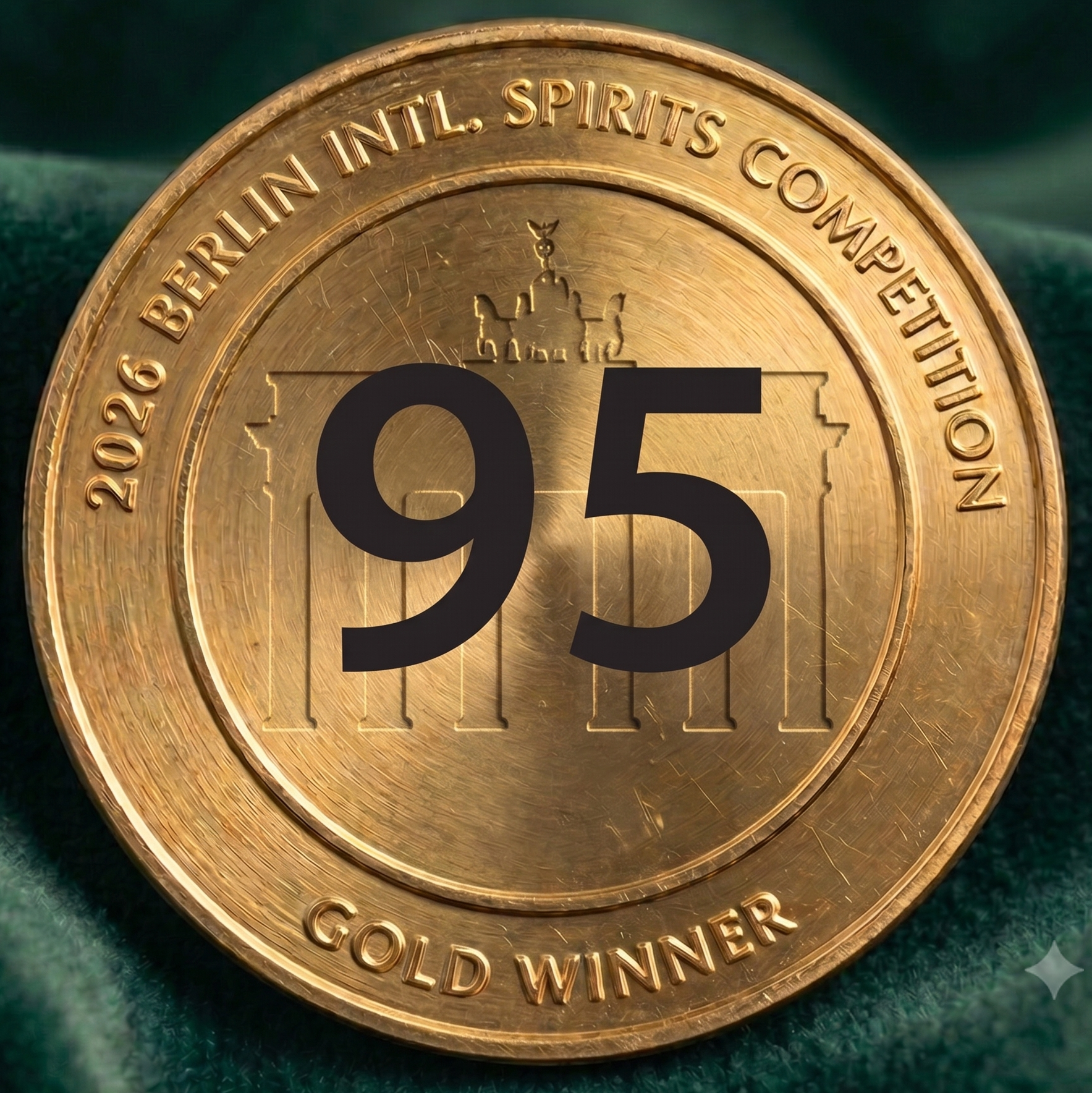 Medalla de Oro — Berlin International Spirits Competition 2026