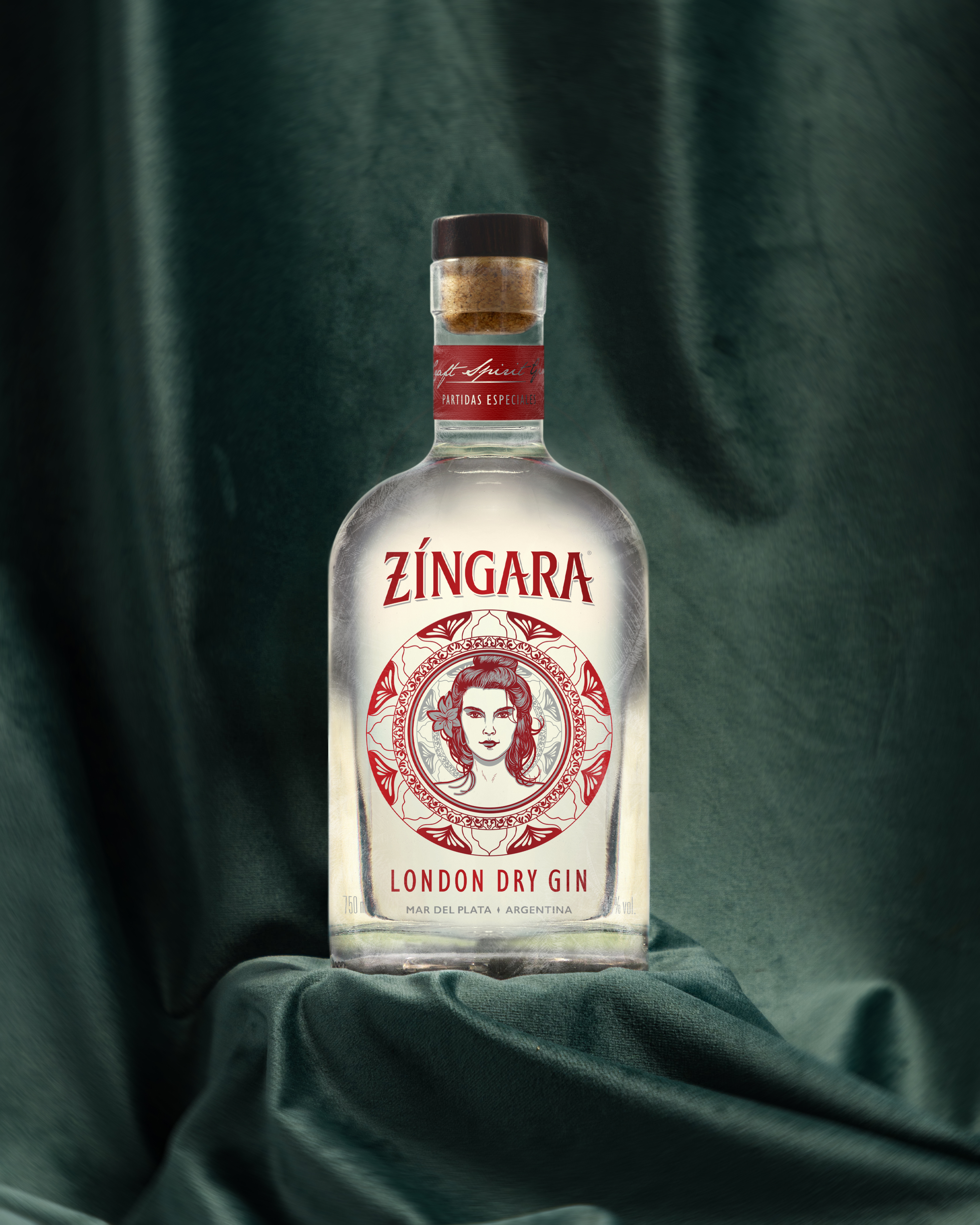 Botella Zíngara London Dry Gin
